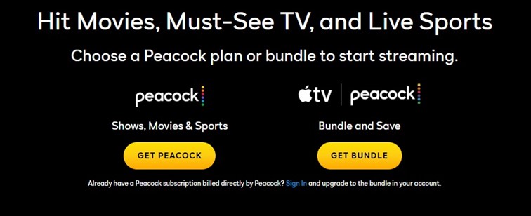 Peacocktv Forgot Email